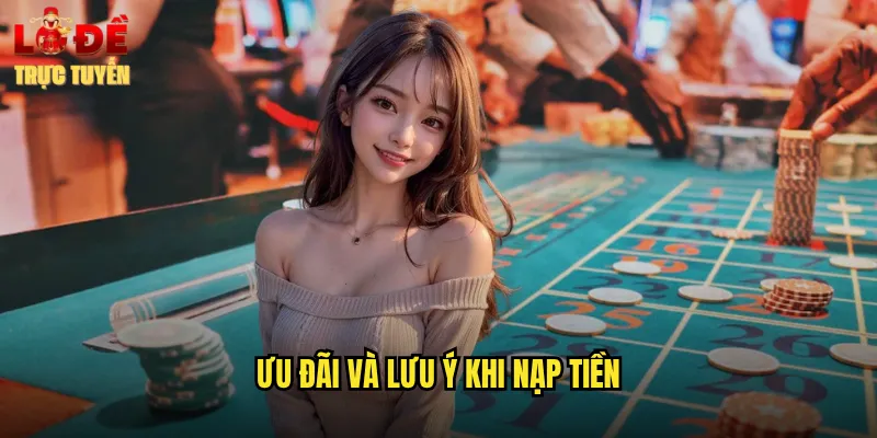 Ưu Đãi Và Lưu Ý Khi Nạp Tiền